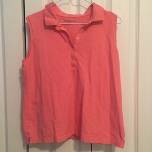 Croft & Barrow Salmon polo style shirt